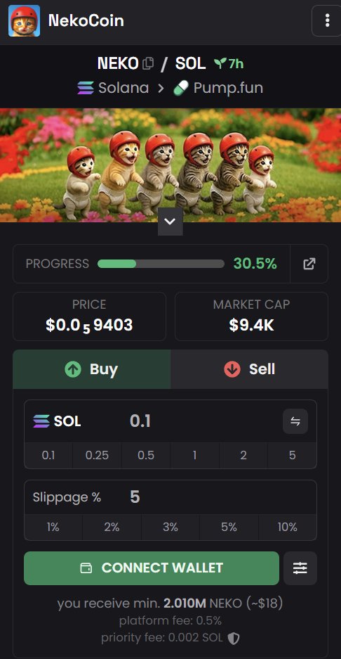 chivetender's tweet photo. DEX PAID
LETS FKING GO!!!!!

$NEKO
E1UmbY9M8wPbGCrFsurZjzWb4tH1fU3e7GMSbpsZpump https://t.co/KdZh5fwCPo