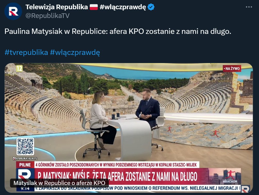 GromMichal's tweet photo. Przepraszam ta Paulina #Matysiak to z jakiej partii jest? @Razem z PIS? https://t.co/BJTMLiVgkX
