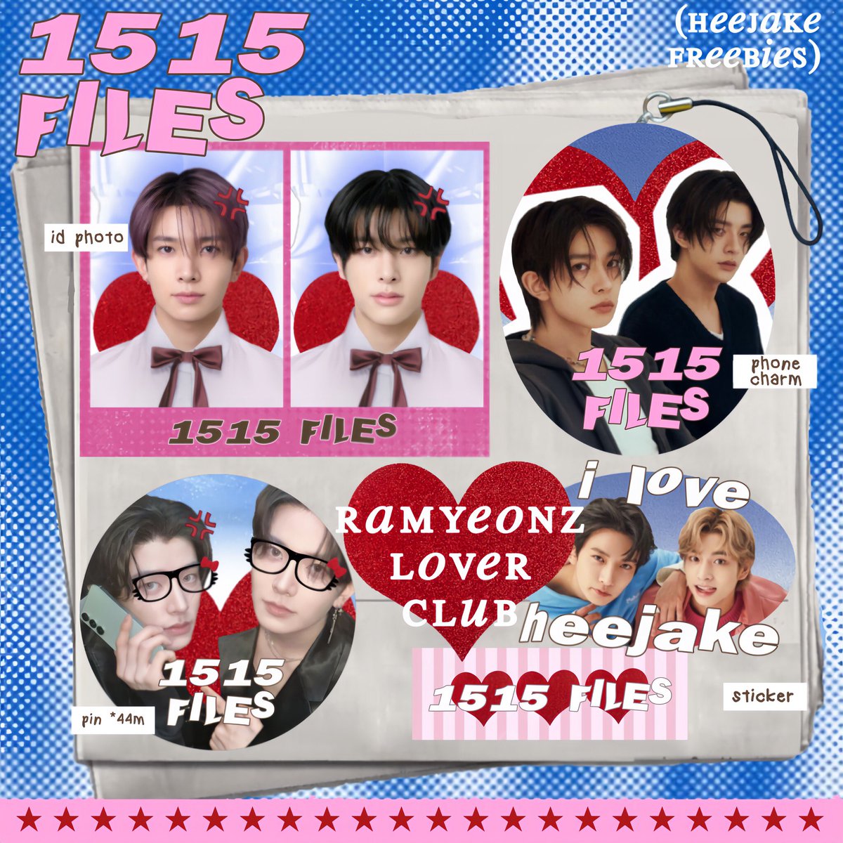 ikeuclub's tweet photo. #1515FILES 🍥♥️👔🪽
[ heejake freebies ] by @ikeuclub 

how to claim :
🌀 rt &amp; likes this post
📁 fill in gg form on 15/8

drop ur @ to be tagged on d-day! 🥣💬

#희승 #HEESEUNG #제이크 #JAKE #HEEJAKE https://t.co/1pPDI6UPh0