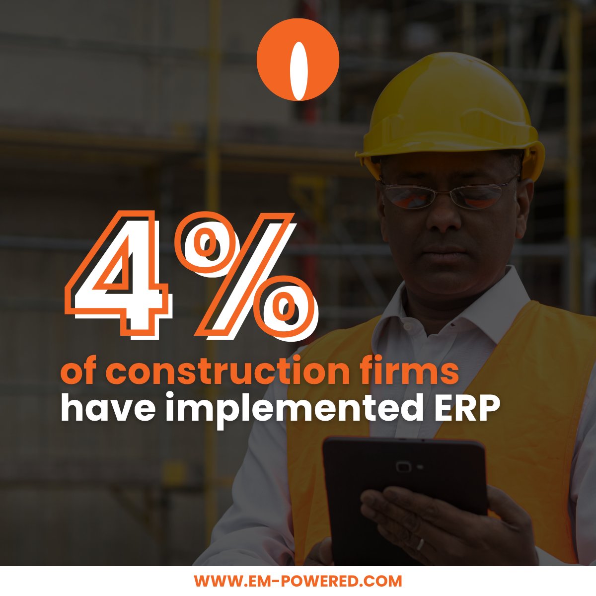 EmpowerBI's tweet image. Only 4% of construction firms have implemented ERP, yet project complexity is rising fast.

#ConstructionTech #JobCosting #AcumaticaConstruction #EmpowerERP