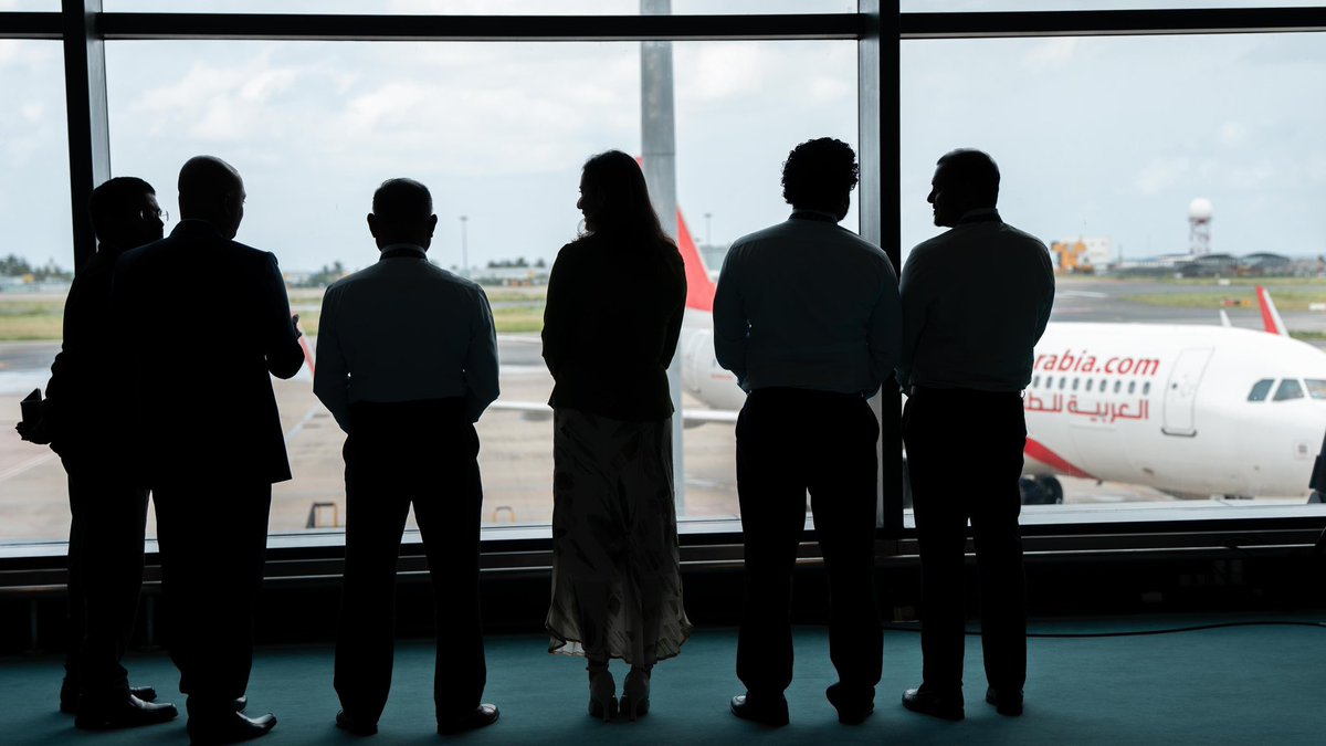 Maldives Airports Company Ltd (@maclmedia) on Twitter photo Today, we welcomed <a href="/airarabiagroup/">Air Arabia</a> to our Terminal 1 at Velana International Airport. The airline's arrival was celebrated with a water salute, marking a significant moment of Terminal 1. Today, we welcomed <a href="/airarabiagroup/">Air Arabia</a> to our Terminal 1 at Velana International Airport. The airline's arrival was celebrated with a water salute, marking a significant moment of Terminal 1.