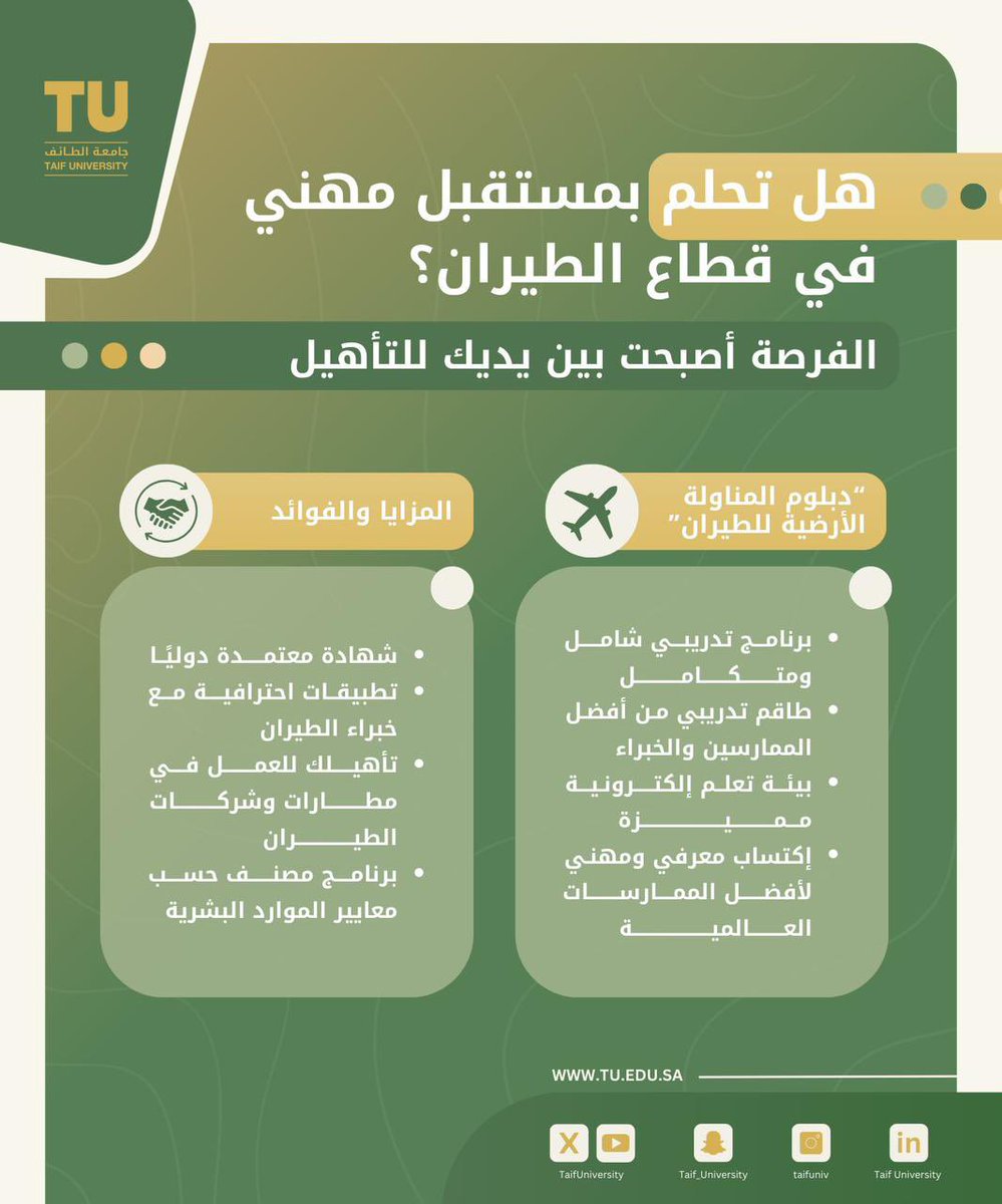جامعة الطائف 🇸🇦 tweet media