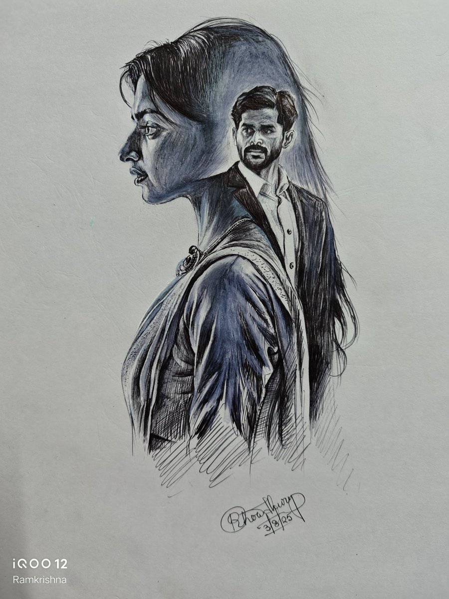 ChitramalaRK's tweet photo. Soul2Soul: please don't go🥺🥺
#art #sketch #drawing #painting #creative #emotional #apology
#artwork #artist #creativesketch #illustration #love #attraction
#new #x #post #viral #trendingart
#bestpic #portrait #pensketch
#India #IndianArtist #PortraitSketch #Bengali #instagood https://t.co/JY77hRpQMP