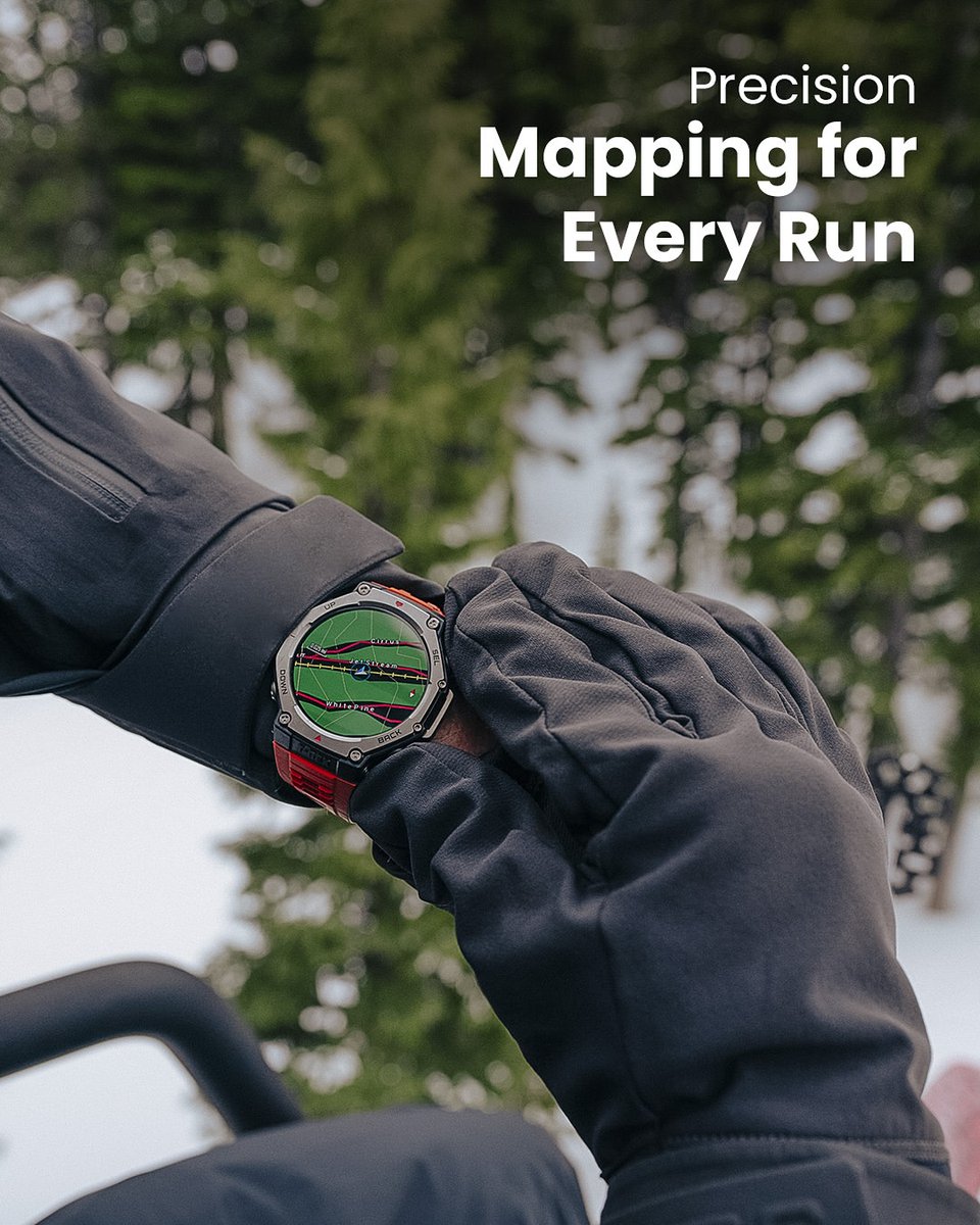 AmazfitIN's tweet photo. Every trail tells a story. Make yours unforgettable with precision tracking and limitless endurance. 🌍
Because real explorers never settle.
#TrackEveryMoment #ExploreWithoutLimits #PeakPerformance https://t.co/GFHQ8SHAS1