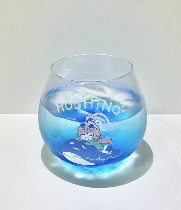 C106新作グッズ『ホシノのゆらゆらスインググラス』実物!
可愛くできてよかった〜!!✨
底面が丸くて、溢さずにゆらゆらできるよ!#C106 
