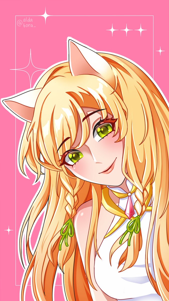 Nyahoo~ it's been a while since the last time I showed up in my nekomimi form 🩷 Would you say hi to me? I won't scratch or bite!

#AldaPersona