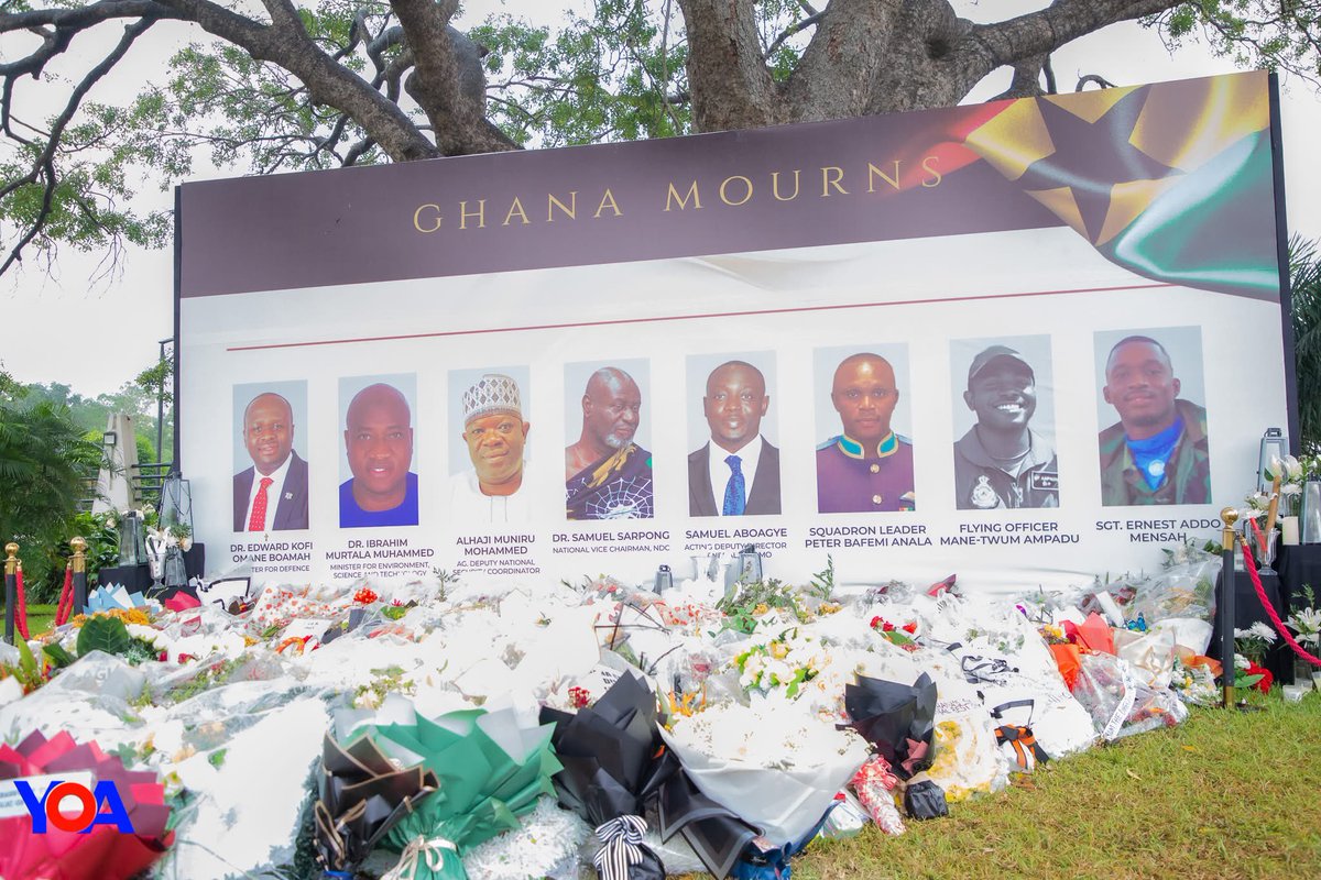 Together with my team, we paid our due respects to the eight gallant compatriots who tragically lost their lives in the recent fatal helicopter crash.