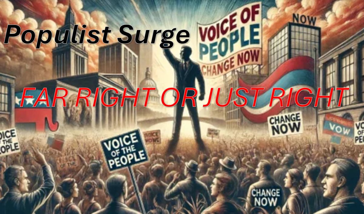 GryphonIAB's tweet image. Populist Surge in Europe 🇩🇪🇫🇷🇬🇧
 
Are current leaders out of sync with the public?
Trump leads the USA
AfD leads in Germany polls
Marine Le Pen tops French polls.
Reform UK hits record high in polls.
Meloni Rules in Italy
The party for Freedom (PVV) leads in Netherlands
Freedom…