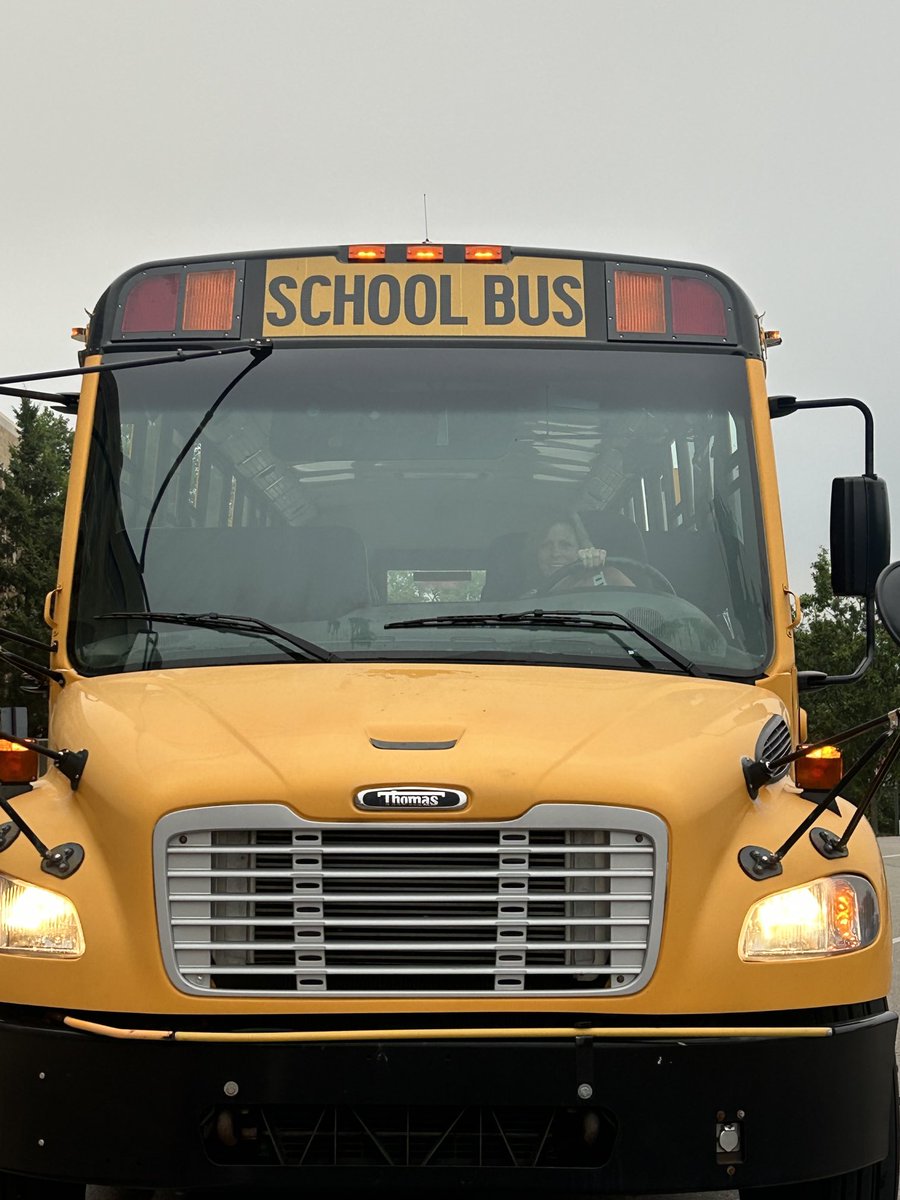 TheKCSD's tweet image. The KCSD bus drivers are excited to see our students. Thank you to our transportation team. #backtoschool #TeamKenton