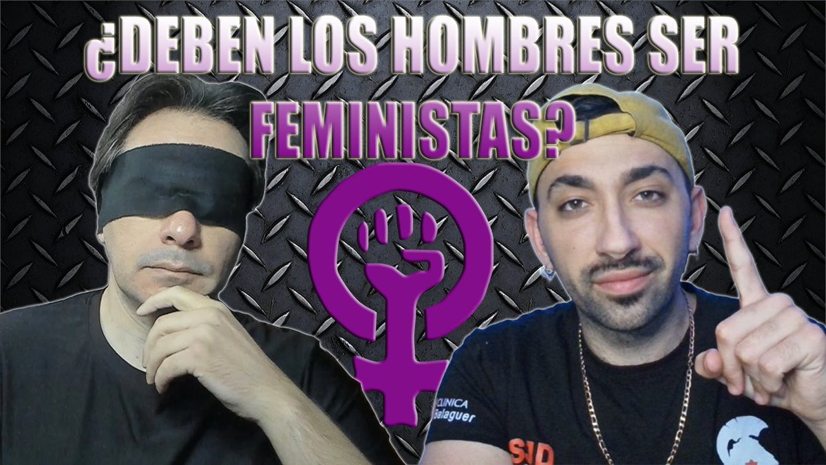 Experto en Igualdad (@expertoigualdad) on Twitter photo El jueves debatiré con <a href="/AlexElZurdo96/">Àlex El Zurdo 🇵🇸</a> sobre si deben los hombres ser feministas. Hablaremos acerca de como ha afectado el feminismo a las vidas de los hombres y sobre si realmente vivimos en un patriarcado.
¡No os lo perdáis!
🇪🇸22:00 🇦🇷17:00 🇲🇽14:00
youtube.com/watch?v=znqqWL… El jueves debatiré con <a href="/AlexElZurdo96/">Àlex El Zurdo 🇵🇸</a> sobre si deben los hombres ser feministas. Hablaremos acerca de como ha afectado el feminismo a las vidas de los hombres y sobre si realmente vivimos en un patriarcado.
¡No os lo perdáis!
🇪🇸22:00 🇦🇷17:00 🇲🇽14:00
youtube.com/watch?v=znqqWL…
