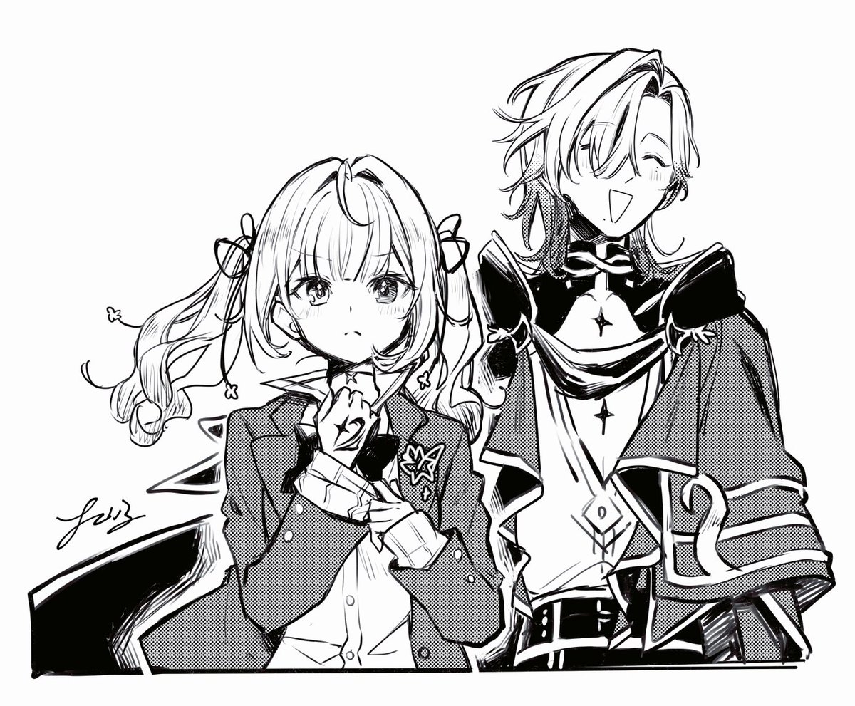 今朝の妄想を具現化した結果全然言うこと聞いてくれなさそうなキャスターとかわいいJKマスターが出来上がった... 