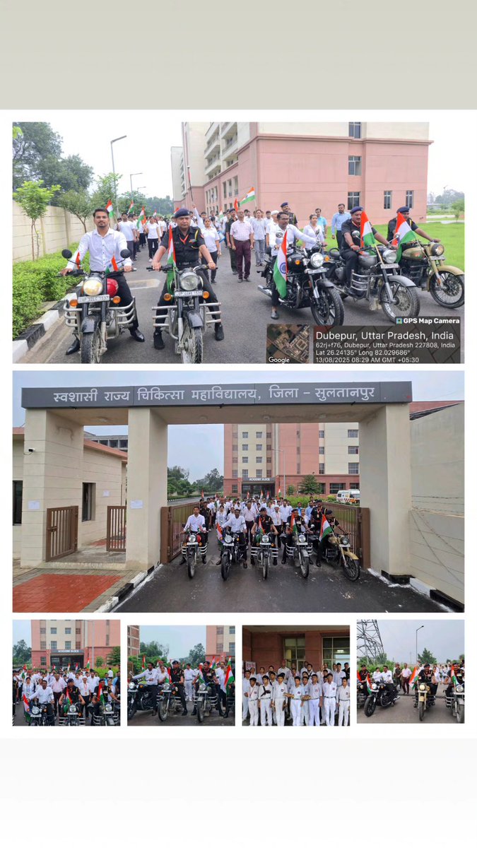 asmcsultanpur's tweet photo. Bike rally #HarGharTiranga @asmcsultanpur https://t.co/W1HxoPhg0p