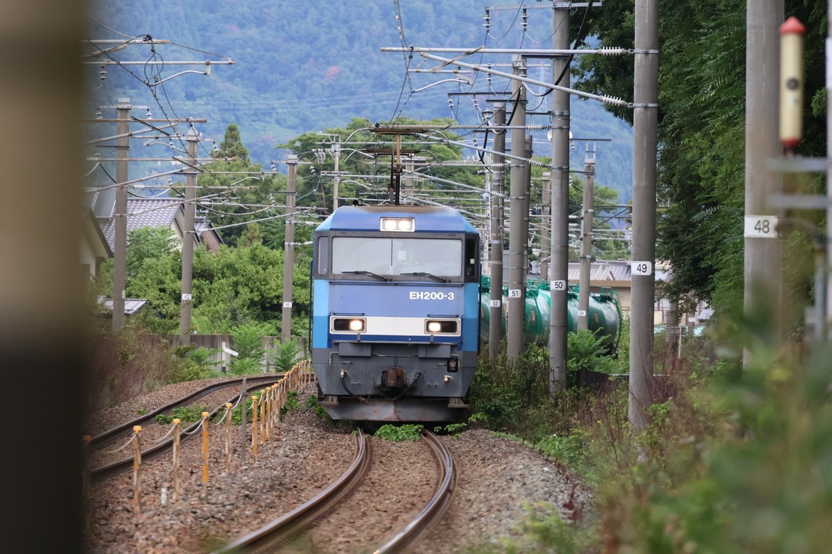 genki80001919's tweet photo. 📷️ (8月13日)
EH200-3+タキ16
#しなの鉄道線
#EH200
#EH2003
#タキ活写真
#タキ活写真25 (54)
撮影機材
R10+RF24-240mm
#Canon
#EOSR10
#CanonEOSR10
#RF24240
撮影日・令和7年8月13日 https://t.co/BmXidMfvNx