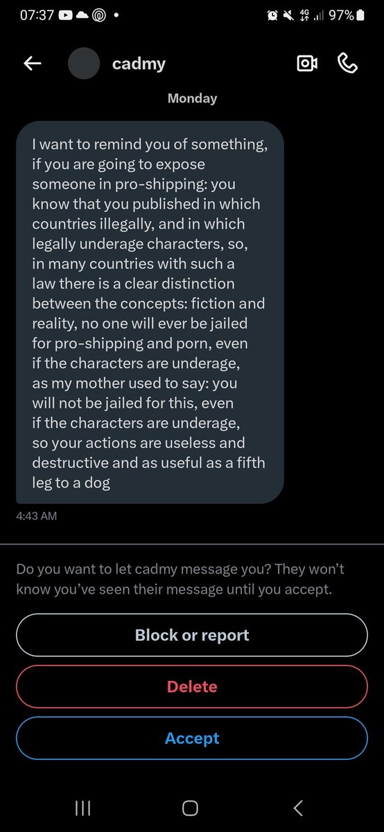 Says who exactly?
The Neo Nazi.
Your ideology is as dead as hitler, Go follow your own leader
Btw there's actual people jailed due to possesion of lolicon