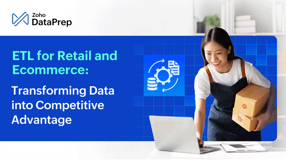 zohodataprep's tweet image. 🔎 Learn how an ETL tool can help retailers unlock hidden insights from streamlining inventory management to enhancing customer experiences - using clean, automated data pipelines.📦
🔗Discover more on the blog: zoho.com/blog/dataprep/…
#ETLforEcommerce #zohoblog #ZohoDataprep