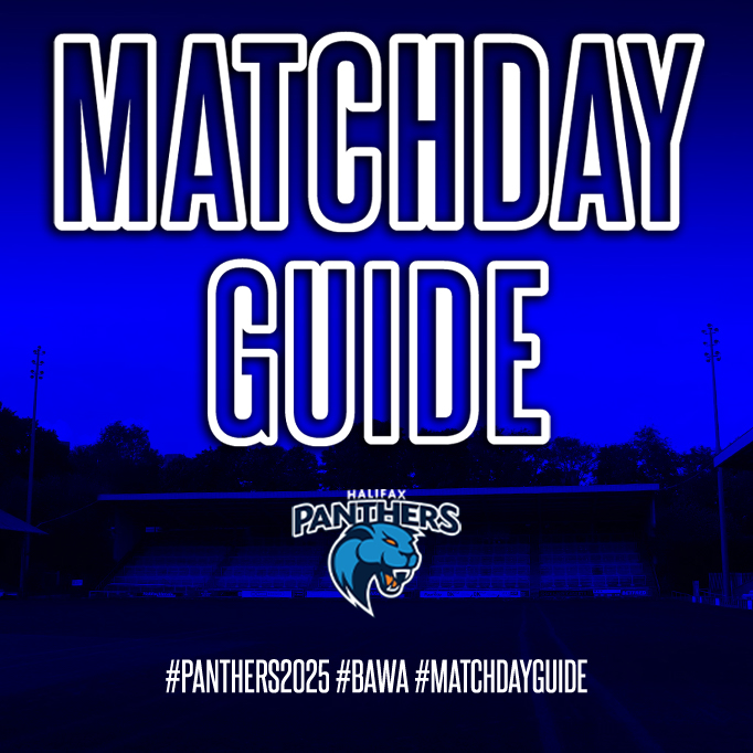 HalifaxPanthers's tweet photo. MATCHDAY GUIDE – HUNSLET RLFC – BETFRED CHAMPIONSHIP ROUND 22

All the key information ahead of Sunday’s Betfred Championship Round 22 ‘On The Road’ finale with @HunsletRLFC (3pm kick off)

https://t.co/HlJPWnHmA0

#PanthersOnTour #BAWA #MatchdayGuide #Panthers2025 https://t.co/Tgj036EiwY