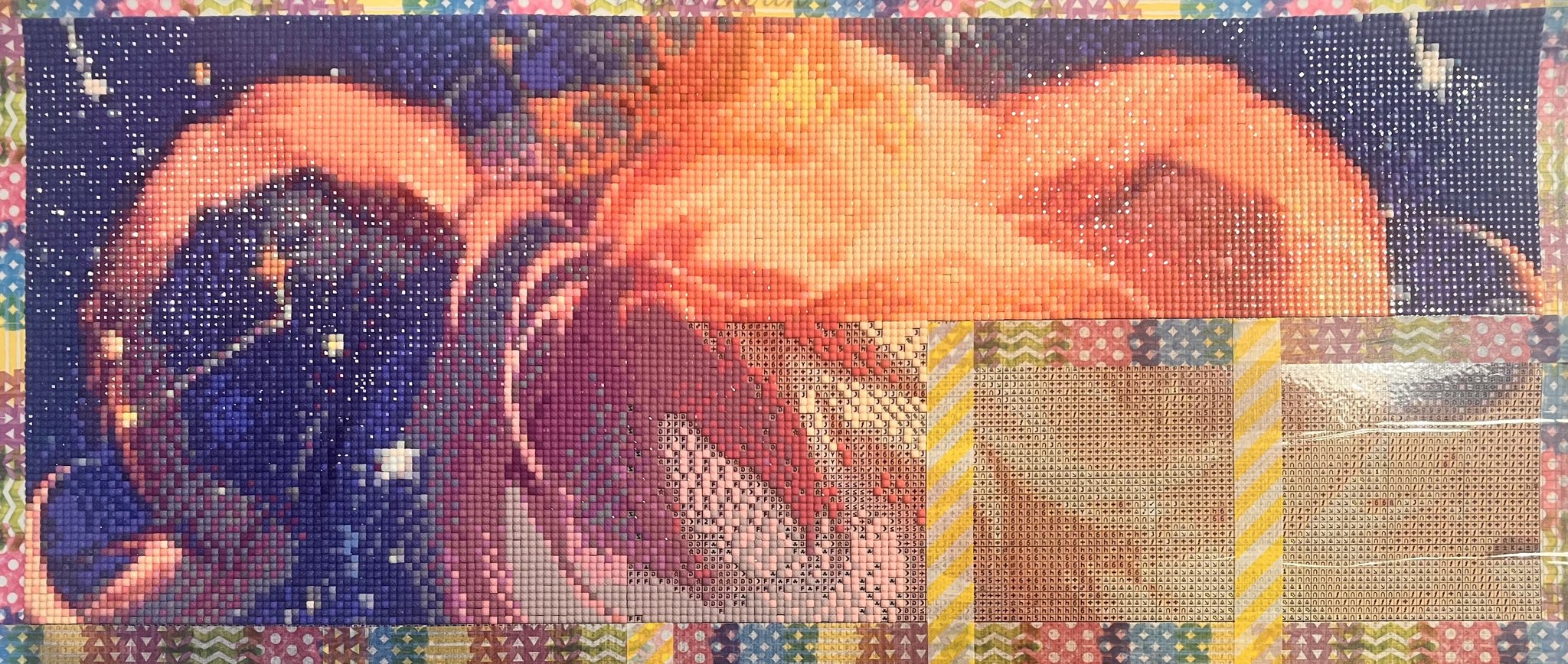入荷待ち！ダイヤモンドアート　私の誕生日に飛んでいるの！　20×30 9534a88e02792dcfd3e6ae4af71dca