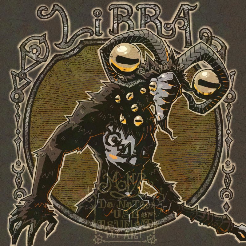 monya_sk8's tweet photo. 調律の魔物 リブラ：LIBRA

#EldenRingFanart 
#もにゃ絵 https://t.co/VRkpuRC7Ah