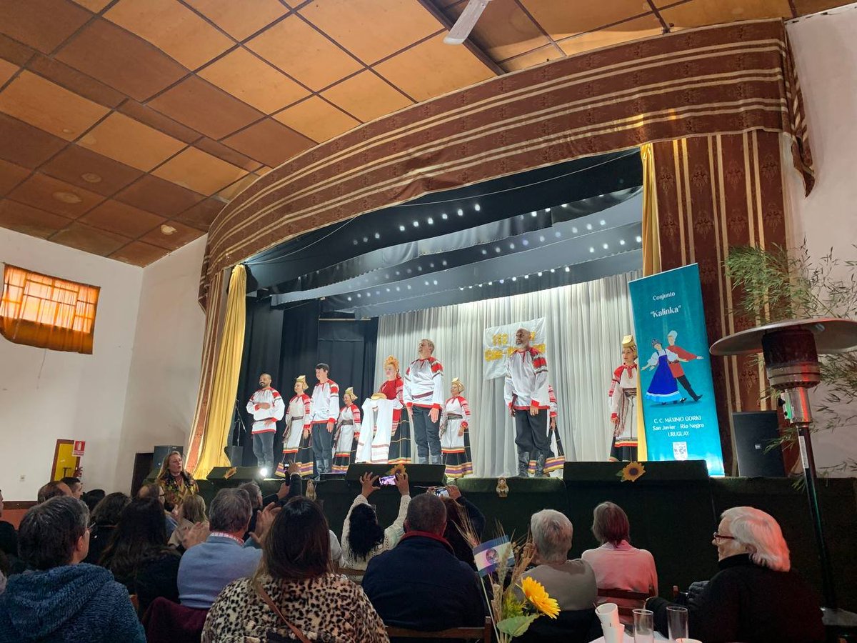 mfa_russia's tweet photo. 💬 #Fadeev: On July 27, San Javier, Uruguay, celebrated the 112th Anniversary of its founding by settlers from Russia’s Voronezh province.
🤝 We appreciate the Uruguayan authorities for supporting our compatriots in preserving Russian cultural traditions.
🇷🇺🇺🇾 #RussiaUruguay https://t.co/gkAVmF4Y6B
