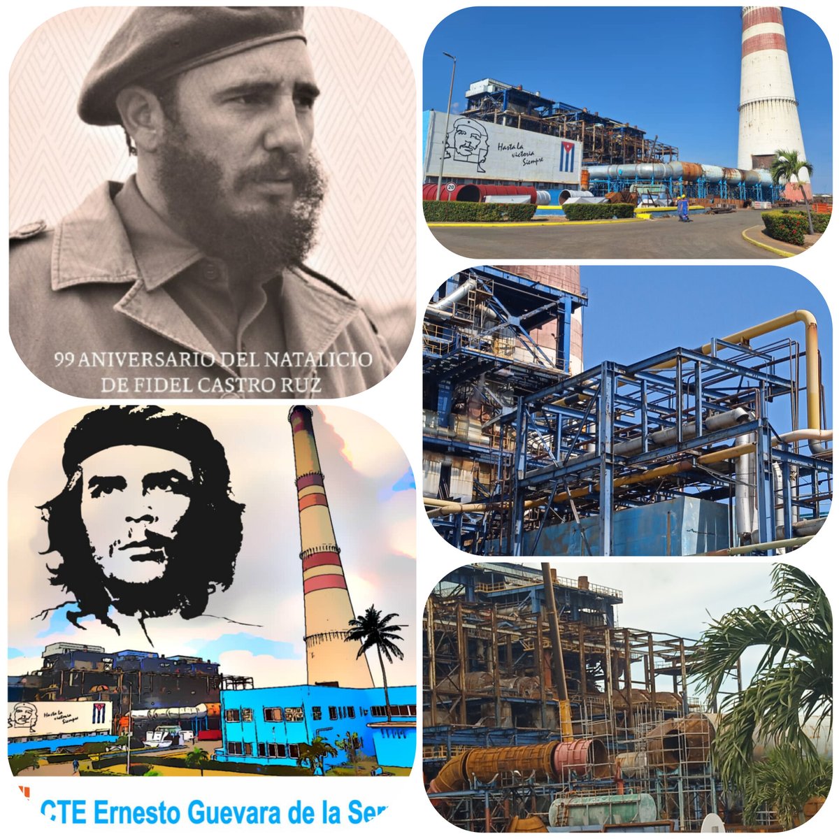 Honramos el aniversario 99 del natalicio de nuestro invicto Comandante en Jefe, con el compromiso de continuar defendiendo su obra y legado en el cumplimiento diario de nuestra misión.
<a href="/OSDE_UNE/">Unión Eléctrica de Cuba</a> 
#100AñosConFidel