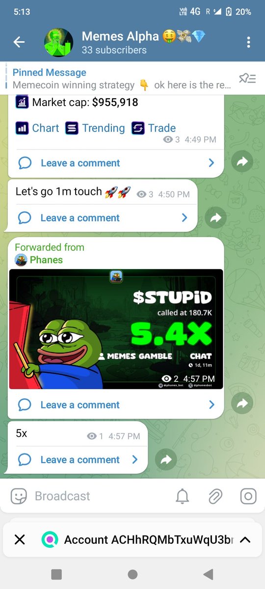 5x plus of my $stupid calls in my 
Tg- t.me/supergoodcalls

Join this for good and perfect win 🚀📉