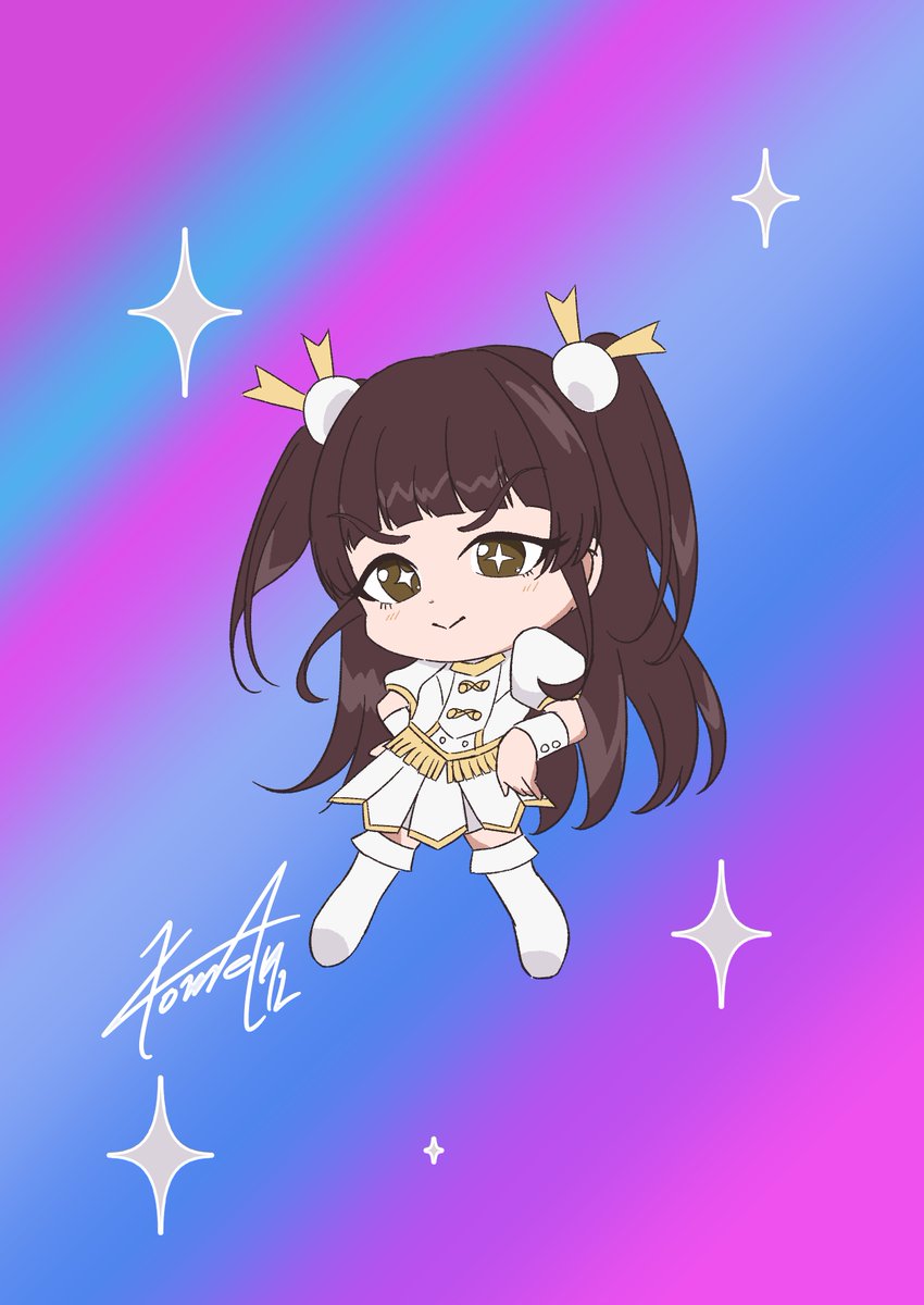 K-POP Demon Huntersテイストな優さん！
#アイプラらくがき部