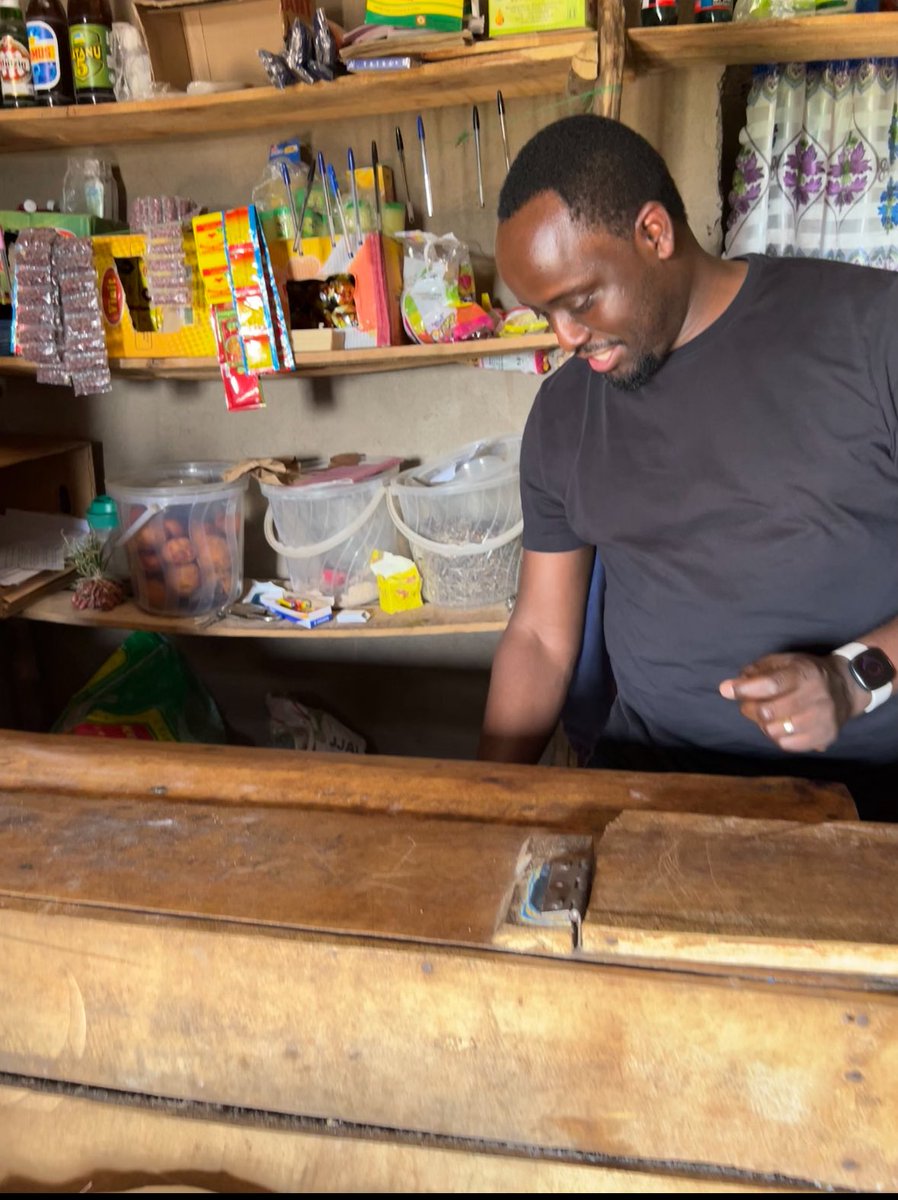 PascalMurasira's tweet photo. Last year, in July, I visited 21 out of Rwanda’s 30 districts.

From busy town centres to remote trading posts, one thing stood out everywhere I went, the heartbeat of the local economy was the small kiosk.

These shops, often no bigger than a single room, keep communities supplied with rice, sugar, soap, MoMo, and cooking oil. 
They’re where neighbours meet, where news is exchanged, and where livelihoods are built.

In Ruhango district, I visited Aline’s shop. Her kiosk is modest: a few shelves, a small counter, and a well-worn notebook where she records every sale by hand. 

Payments are mostly in cash. When she runs out of stock, she often finds out only when a customer asks for something she doesn’t have.

It’s the same story across the country.
And yet… these “small” shops are the economy:
👉🏾 In Rwanda, +90% of private-sector businesses are micro or small enterprises.
👉🏾 They account for ~41% of private-sector jobs.
👉🏾 Across Africa, MSMEs generate 80–90% of employment and up to 60% of GDP.

Now imagine Aline, and thousands like her, equipped with AI that works without a smartphone or internet:

Such AI can help with:
•Inventory Forecasting via Basic Phone Calls: AI agents that call the shop owner once a week, ask a few questions in Kinyarwanda, and predict what stock will run out next.
•SMS-based Price Suggestions: Text alerts with optimal prices based on market trends and seasonal demand.
•Voice-based Supplier Orders: Call a number, speak your order in Kinyarwanda, and an AI system routes it to the nearest wholesaler for same-day delivery.
•Automated Customer Reminders: AI sends simple SMS updates to loyal customers (“Fresh bread has arrived” / “Cooking oil back in stock”).
•Cash-to-Digital Bridge: AI-assisted USSD menus that record transactions and build a credit profile without a banking app.

The Macro Impact? 
•Rwanda’s GDP in 2024: ~US $14.25 billion.
•Retail trade adds about US $940 million annually.
•If 20% of Rwanda’s ~200,000 kiosks adopted basic AI tools and boosted profits by just 15%, the economy could see an extra US $428 million per year, about 3% of GDP.

That’s like adding a whole new industry… without building a single factory.

With AI, even the simplest, voice-powered kind,  these shops can become engines of national growth.
