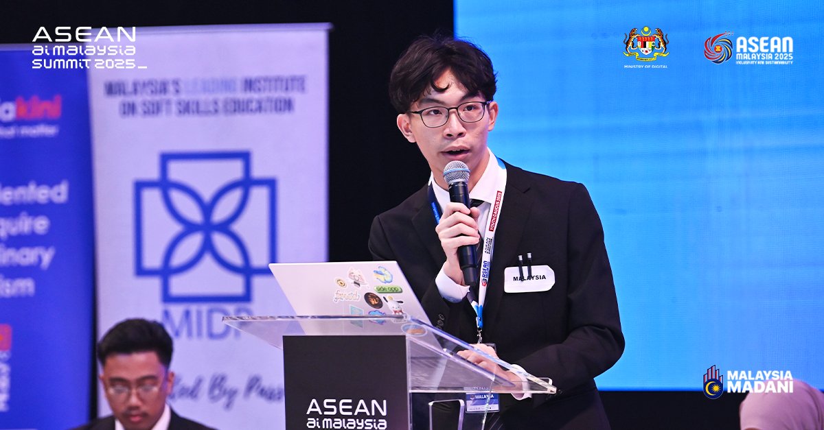 ASEAN AI Malaysia Summit 2025 tweet media