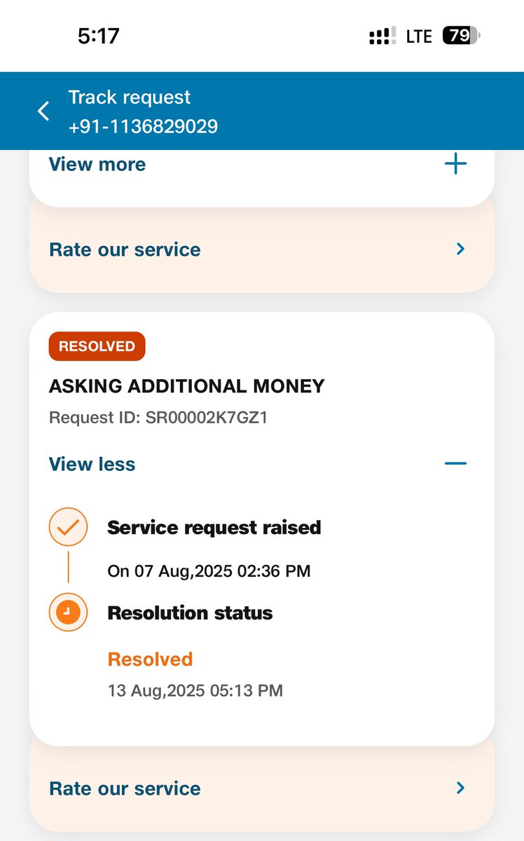 THE_RAHUL__'s tweet image. Wow @JioCare 👏 My complaint about “asking additional money” is STILL pending, yet you magically marked it resolved on 13 Aug 2025. Closing tickets without solving issues isn’t resolution — it’s FRAUD. #Shame #CustomerServiceScam