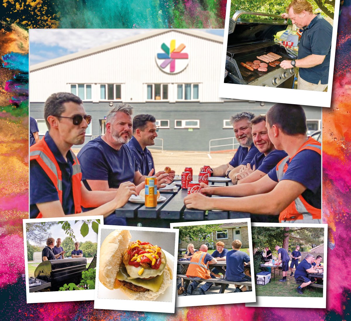 This time yesterday, under the glorious Suffolk sunshine, our MD Joe Maynard rolled up his sleeves, fired up his BBQ, and personally served hotdogs, burgers, and drinks to our valued employees!
🔥🍔🌭☀️

#TeamSpirit #Leadership #WorkplaceCulture #UKManufacturing #ThankYou
