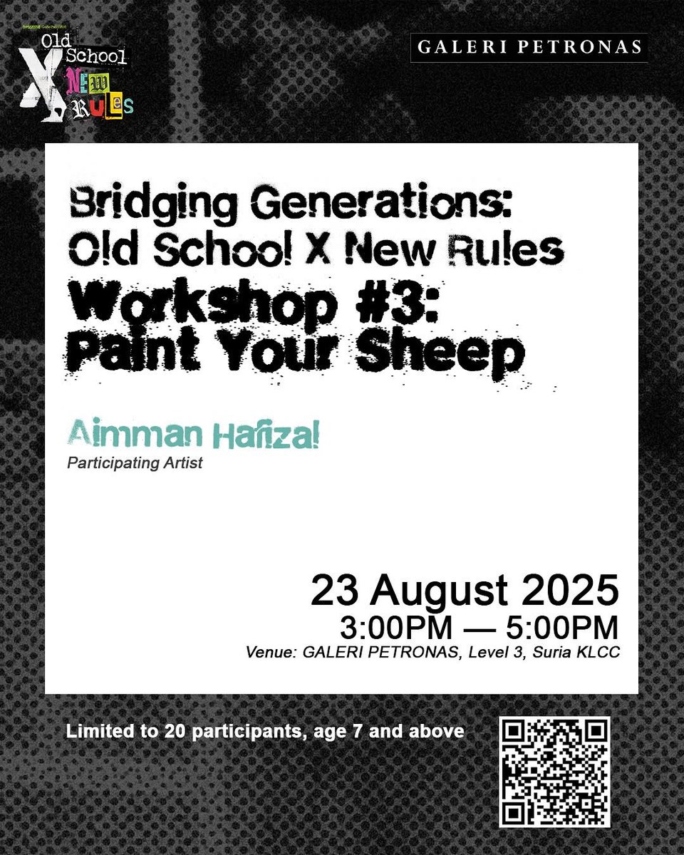 Excited to announce my very first workshop! Paint your own sheep-shaped fridge magnets 🐑🎨

:: Scan the QR code on the poster to register. There’s a special free gift waiting just for you!