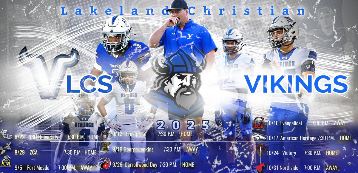 J A ON THE SPOT (@jaonthespot) on Twitter photo ITS ABOUT TIME TO LET THE LIGHT 💡 SHINE <a href="/LCSFootball/">Lakeland Christian Football</a> 2025 FOOTBALL 🏈 SCHEDULE…. <a href="/coachd_dub/">Danny Williams</a> ITS ABOUT TIME TO LET THE LIGHT 💡 SHINE <a href="/LCSFootball/">Lakeland Christian Football</a> 2025 FOOTBALL 🏈 SCHEDULE…. <a href="/coachd_dub/">Danny Williams</a>
