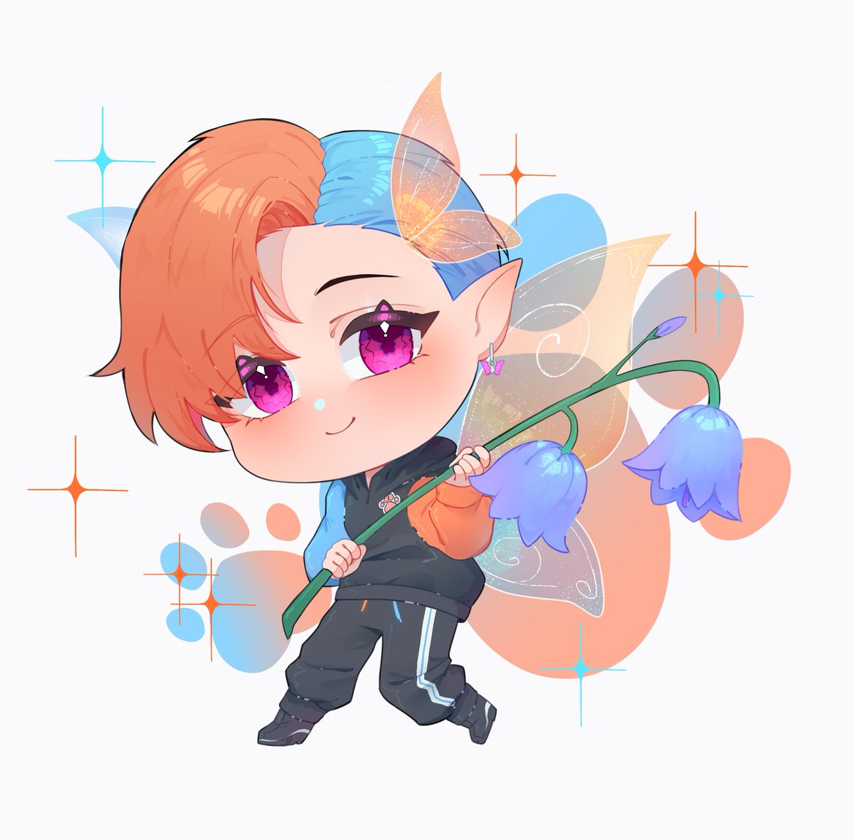 The Fae side with added adorableness and shimmer!

Art made by the lovely <a href="/_baekart/">𝙱𝚊𝚎𝚔 ❀ | Working on comms ♡</a>