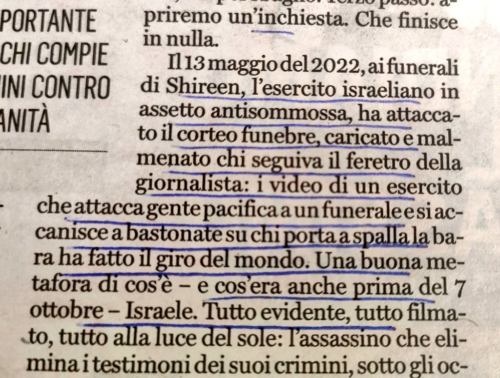 Aldo Funicelli (@unoenessunoe) on Twitter photo #idf uccideva giornalisti ben prima dell'occupazione di #Gaza: <a href="/AlRobecchi/">Alessandro Robecchi</a> ricorda l'uccisione di #ShireenAbuAkleh in #Cisgiordania #idf uccideva giornalisti ben prima dell'occupazione di #Gaza: <a href="/AlRobecchi/">Alessandro Robecchi</a> ricorda l'uccisione di #ShireenAbuAkleh in #Cisgiordania