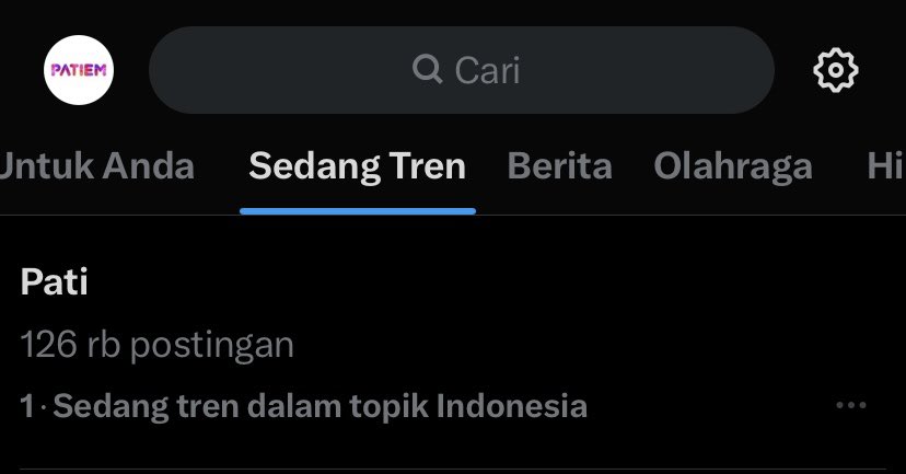 patiem_'s tweet photo. Trending topik #1 Indonesia di X https://t.co/jf2mnPD9nK