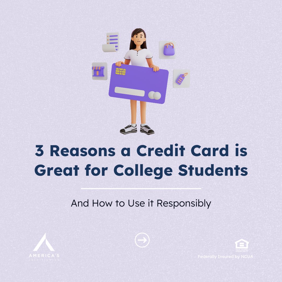 Americas_CU's tweet image. 🎓 Why a credit card could be your smartest school supply:
✅ Build credit
✅ Earn perks
✅ Have a safety net

Use it responsibly &amp;amp; start today at AmericasCU.org!

#SmartStudent #CreditTips #AmericasCreditUnion