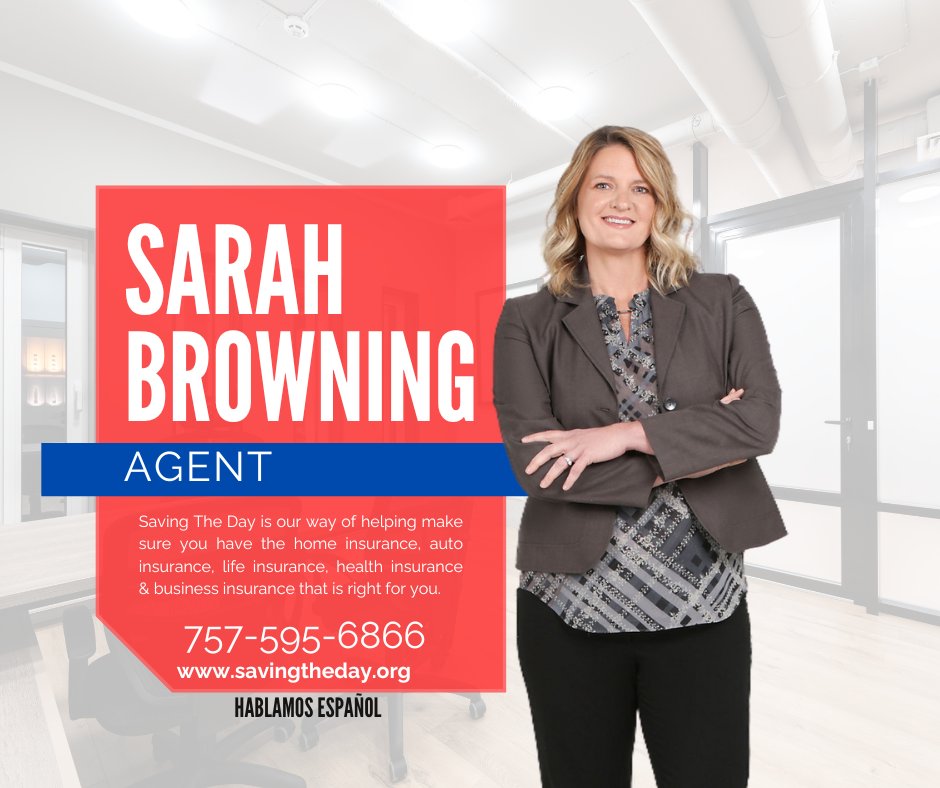 St8frmgrl's tweet image. We are ready to SAVE THE DAY for you and your loved ones!
If your opportunity takes you to a neighboring state, we can help with your transition as you move to Tennessee, West Virginia, North Carolina, or Maryland.
☎️ 757-595-6866
.
#sarahbrowning #sarahfromstatefarm #virginia
