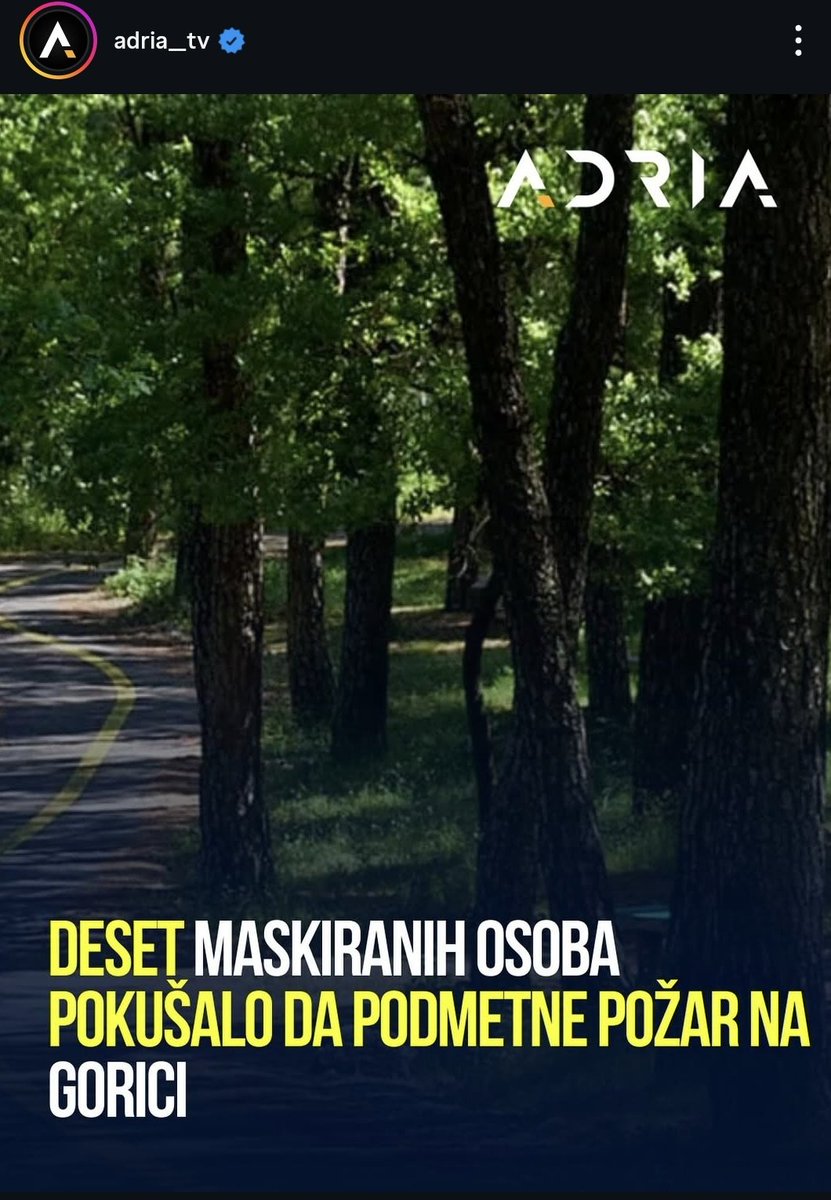 bruksilds's tweet photo. Ljudi ginu, narod ostaje bez kuća i imanja vatrogasci na terenu 24h se bore i nađe se organizovana banda koja ide da pali.. za ovo treba maksinalna kazna.. sramota https://t.co/lo9hPL7tQ3