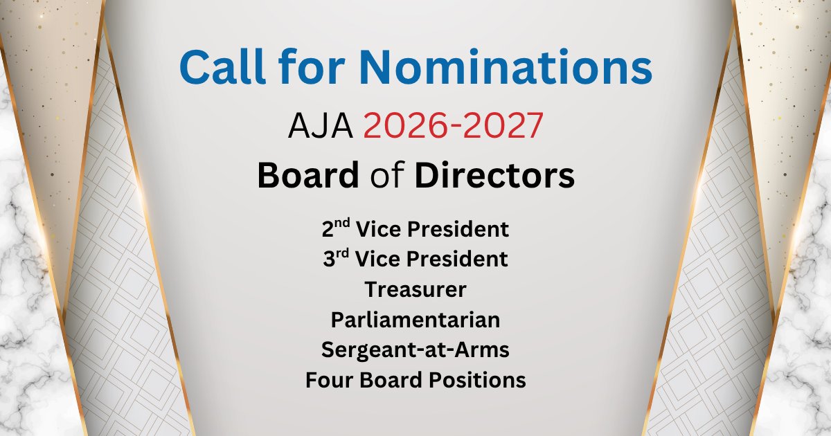 AJA needs dedicated jail professionals who are shaping the future of corrections on the AJA Board of Directors. This is your opportunity to step up, contribute to our national conversation, and help lead AJA forward. Submit your nomination at linktr.ee/americanjail
