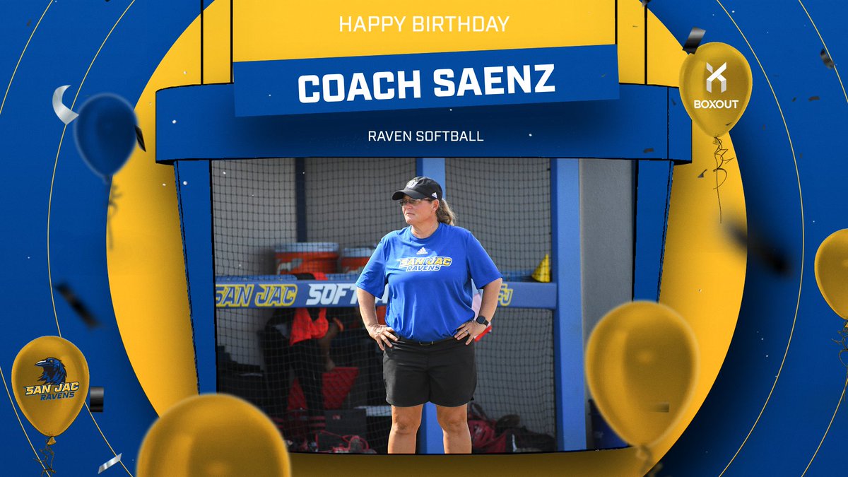 SanJacSoftball's tweet photo. Happy Birthday to the best coach a team could ask for! 🥎 Your dedication, passion, and belief in us inspire us every single day—on and off the field. https://t.co/WMR3kYaCC1