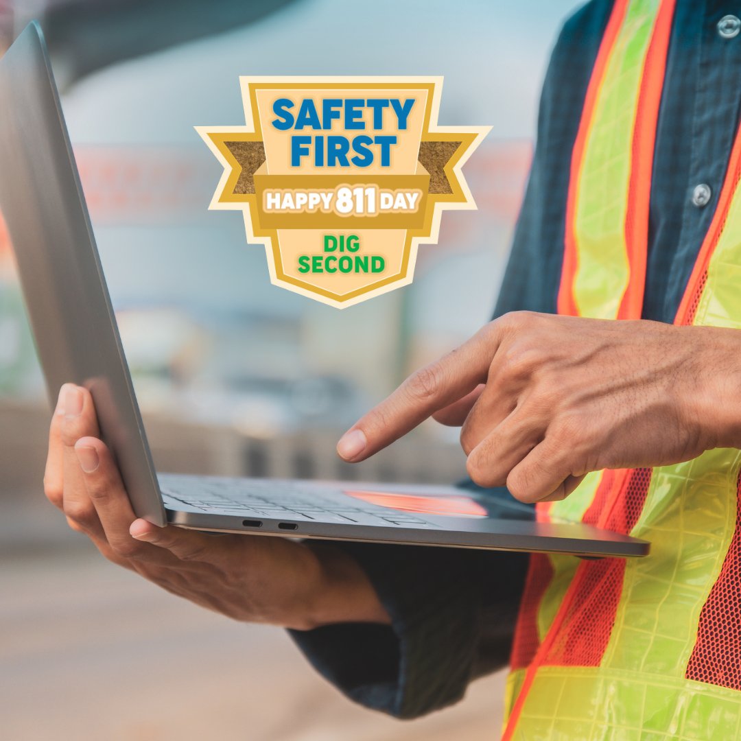 Think of your 811 ticket as your dig site blueprint; every detail matters. Before you start excavation, take a few minutes to make sure everything is accurate and up to date. A quick review now can help avoid delays, confusion, or costly mistakes later.
#SafetyFirstDigSecond