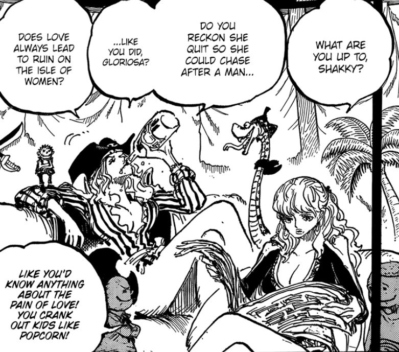 #ONEPIECE1157
Why did Gloriosa cook Big mom like that😭
