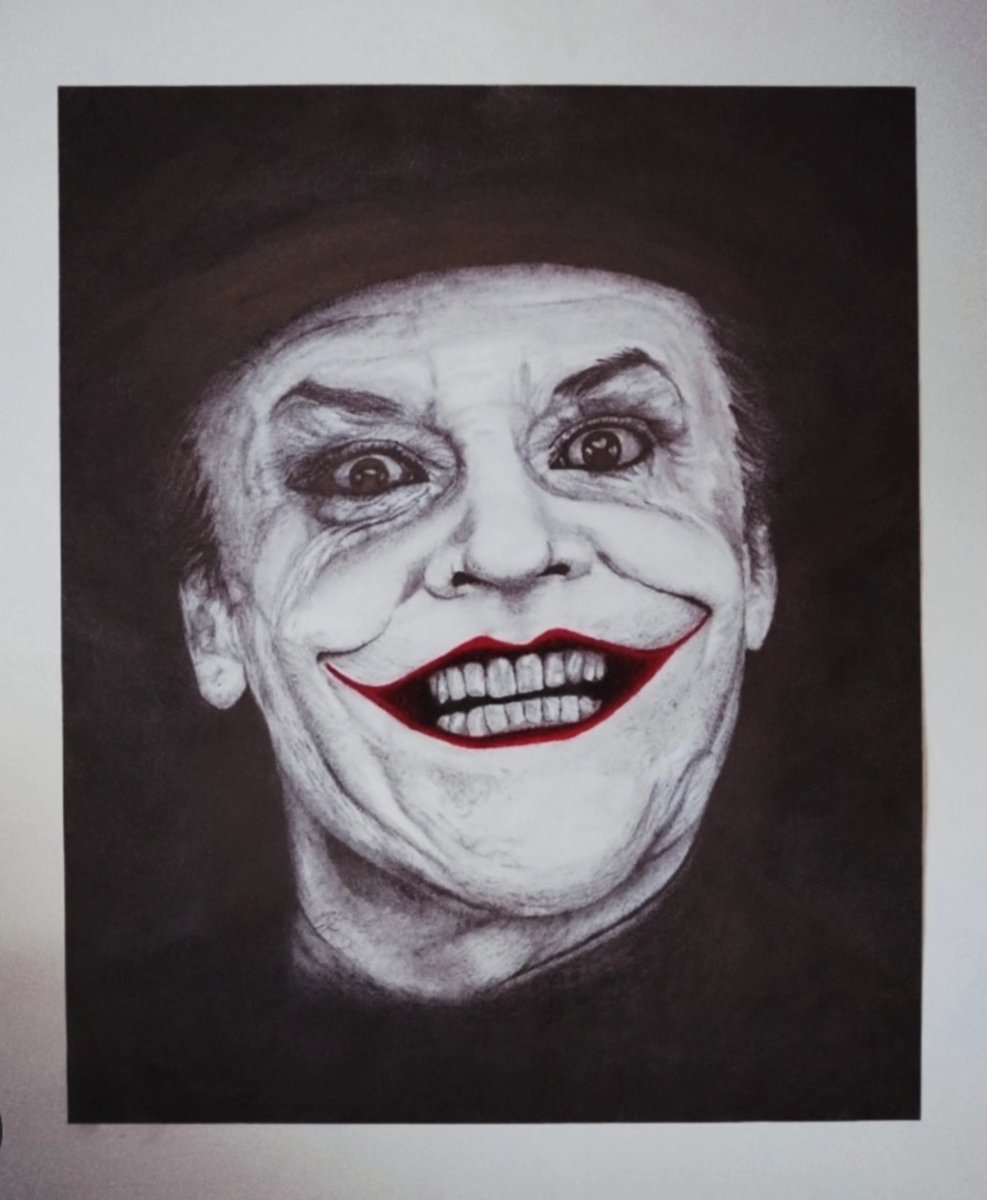 Joker Jack Nicholson🦇
Yeni bitirdiğim karakalem çalışmam.✏️

#art #pencildrawing