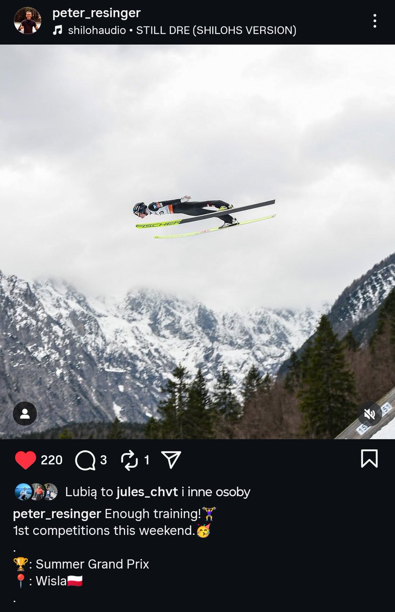 mokrzesikk's tweet photo. Peter #Resinger 🇦🇹 w składzie kadry Austrii 🇦🇹 na zawody Letniego Grand Prix w #Wisła 🇵🇱

#skijumping #skijumpingfamily @szt_redakcja https://t.co/bCICX53y34