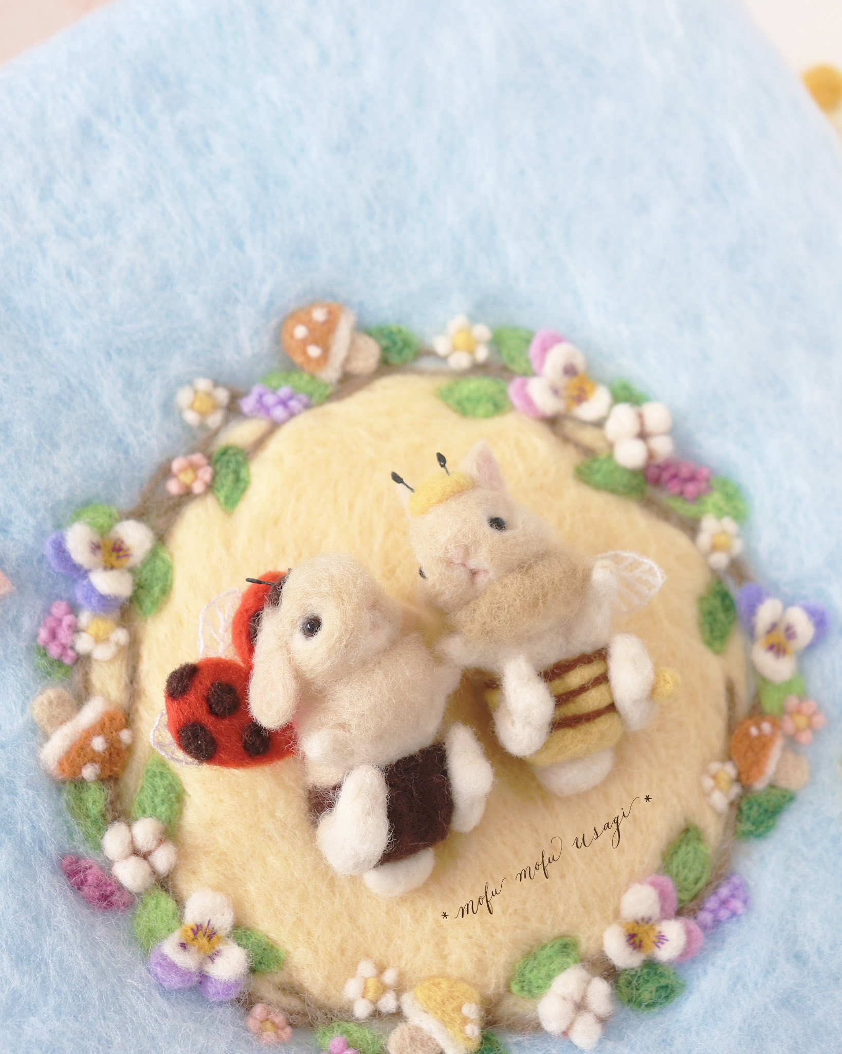 mofumofu usagi 作家 テディベア ぬいぐるみ 羊毛 ハンドメンド mofumofu usagi 作家 テディベア ぬいぐるみ 羊毛 ハンドメンド