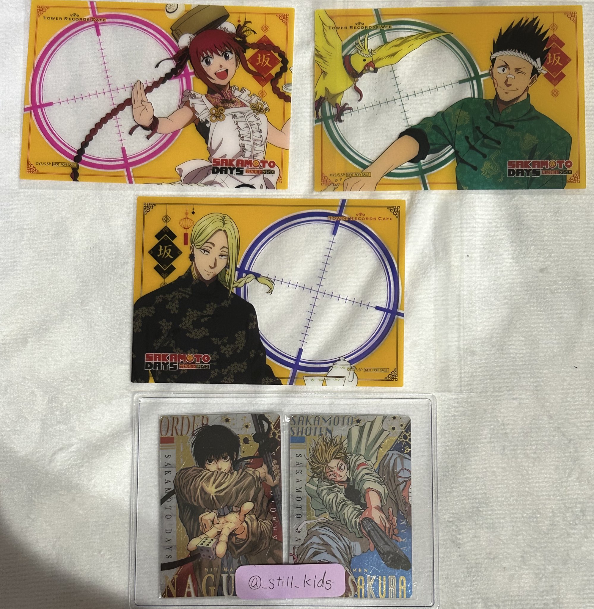 サカモトデイズ　神々廻　台湾　チェキ　タワレコ　特典　クリアカード　お買い上げ 🩵あす🩵(桃香激推し中) on X: 