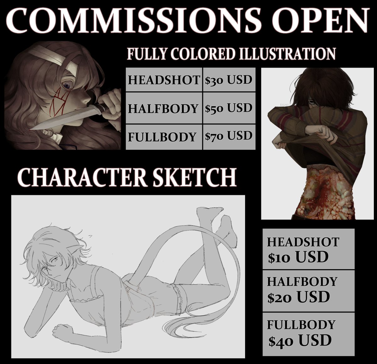 opening comms!!! RTs very appreciated
VGen both in bio and in reply ⬇️