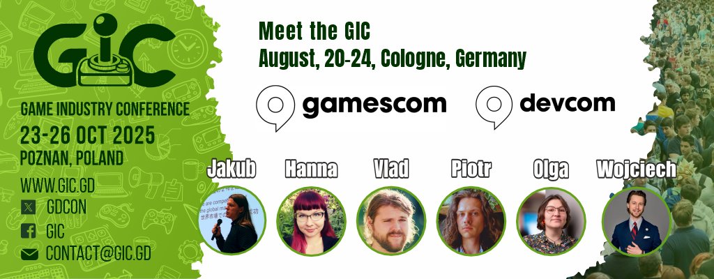 Game Industry Conference (@gdcon) on Twitter photo ๐ Weโre heading to <a href="/gamescom/">gamescom</a> and <a href="/devcom_global/">devcom - developer community</a> this year - and bringing the big team with us!
We're busy organizing THE PARTY you've all been waiting for, but that doesn't mean we don't have time for meetings and engaging conversations!
Catch us both during devcom and gamescom ๐ Weโre heading to <a href="/gamescom/">gamescom</a> and <a href="/devcom_global/">devcom - developer community</a> this year - and bringing the big team with us!
We're busy organizing THE PARTY you've all been waiting for, but that doesn't mean we don't have time for meetings and engaging conversations!
Catch us both during devcom and gamescom
