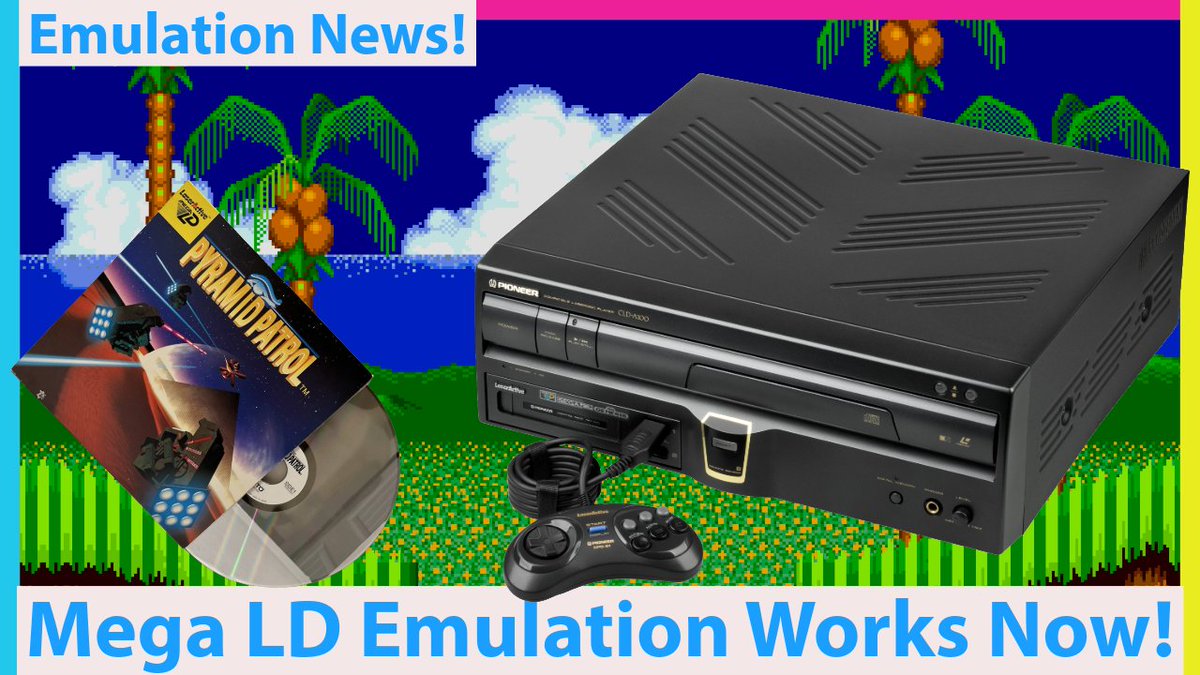 VEsoterica's tweet image. Ares has been forked Nemesis...and now it runs Mega LD games, which were #Sega Genesis games combined with the LaserDisc format. A ton of wild stuff and now you can play them today (vid in reply) #emulation #emulator #gaming #gamingnews #gaming_news