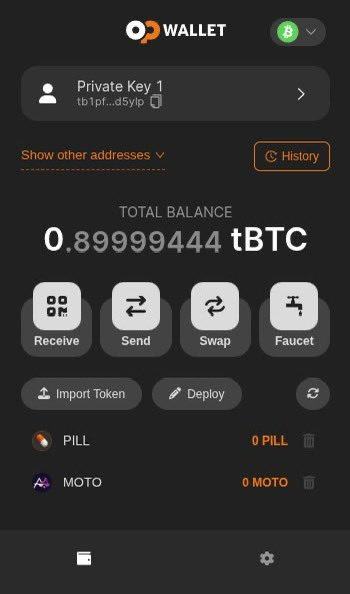 bc1plainview's tweet image. with @opnetbtc we can now airdrop EVM addresses on Bitcoin directly

download OP_WALLET ➡️ import EVM priv key ➡️ match EVM pubkey to BTC pubkey 🟰 we can airdrop EVM addressses free coins on Bitcoin directly with @opnetbtc 

u probably don’t even understand wtf u just read lol,…